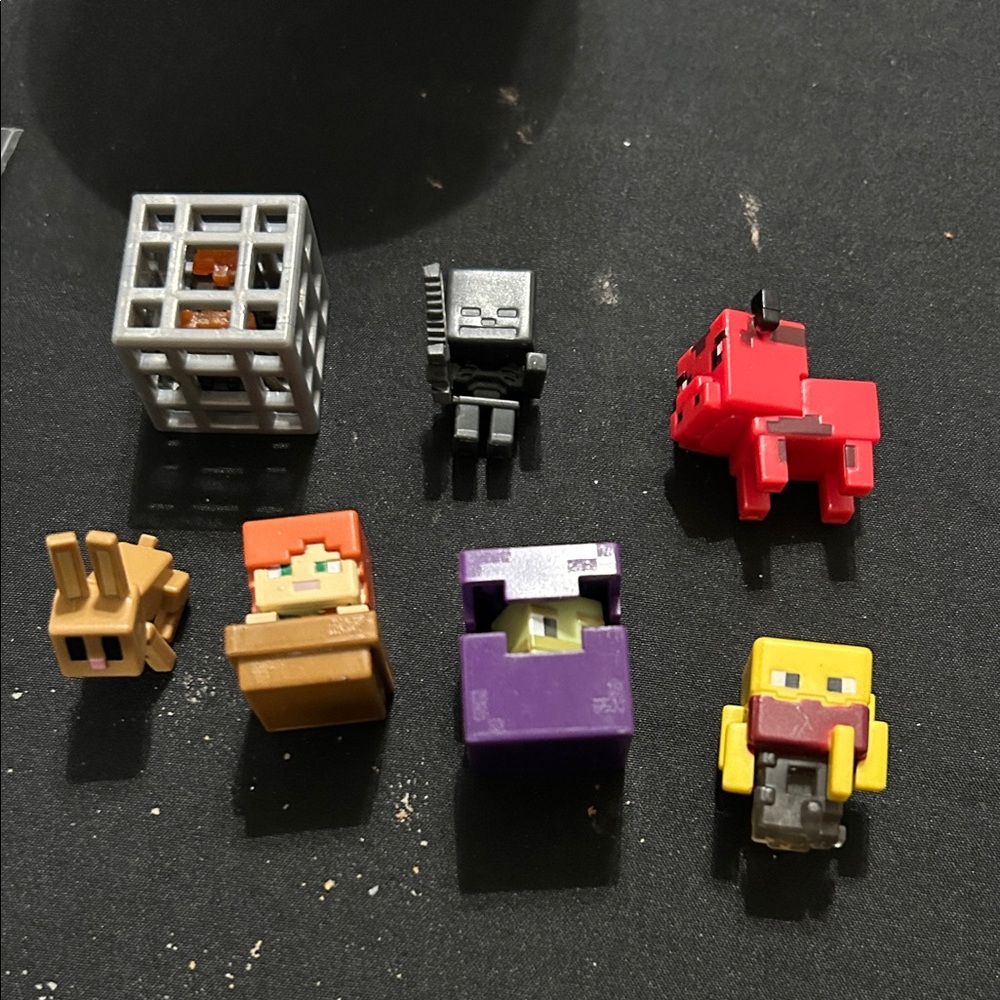 Minecraft Action Figures Playset - Multicolor